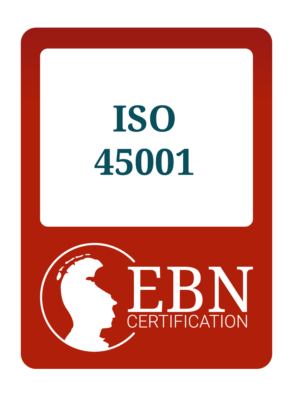 EBN ISO 45001 Rood met wit logo 1000px RGB